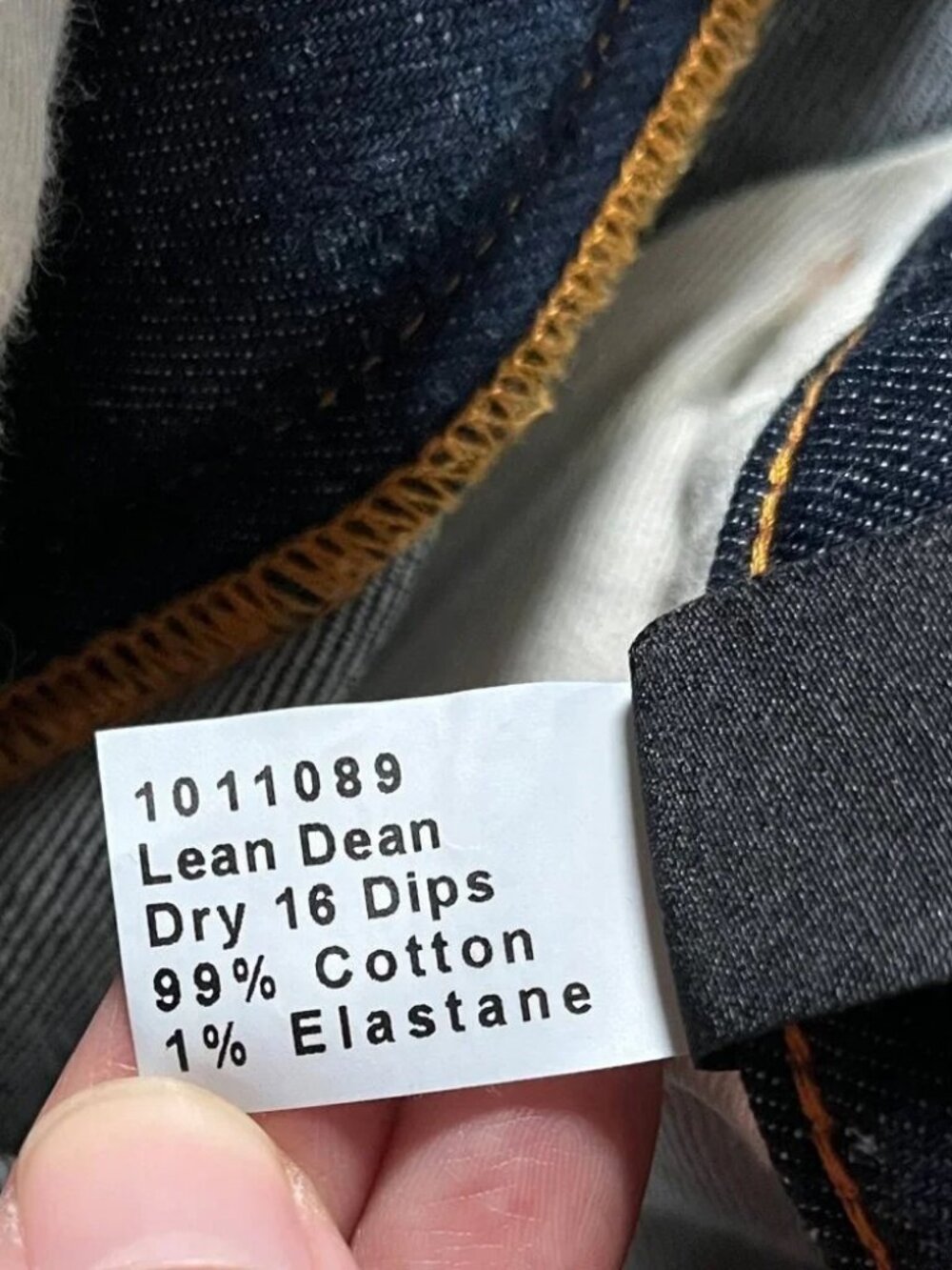 Nudie Lean Dean 16 Dips Dry Slim Tapered Jeans - Men's Size 30*32 (Fit 30*30) - Picture 9 of 10